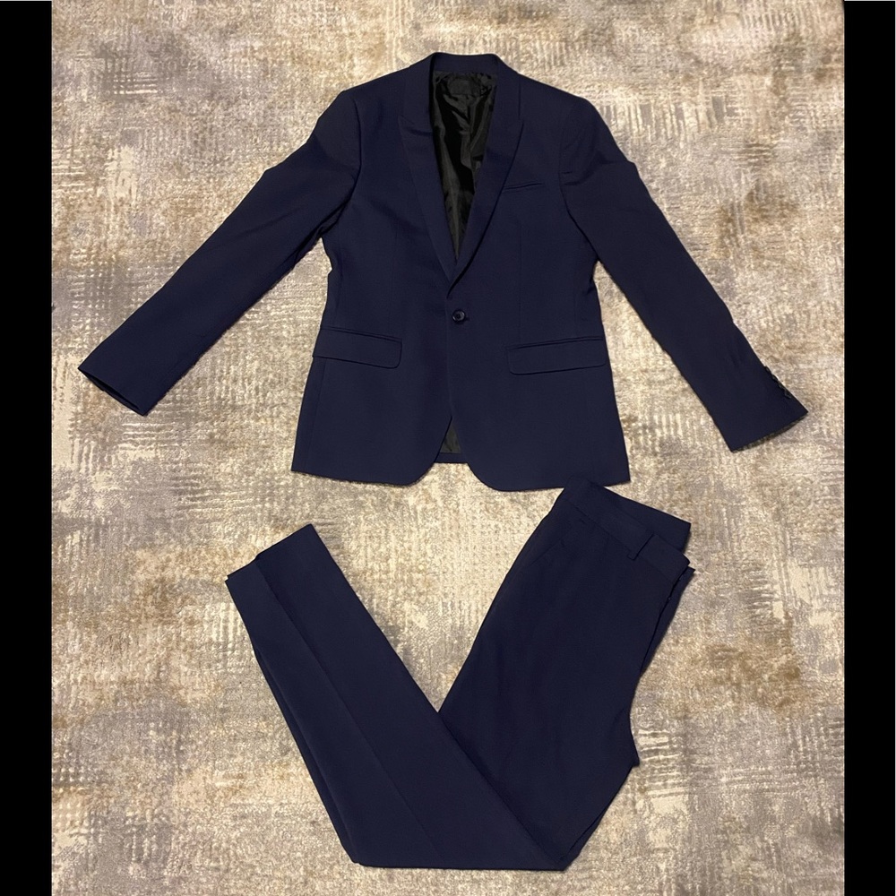 ASOS Navy Blue Suit